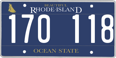 RI license plate 170118