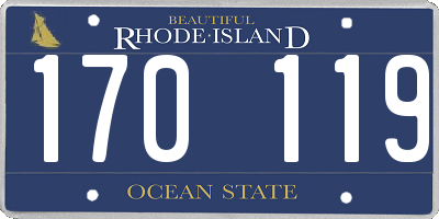 RI license plate 170119