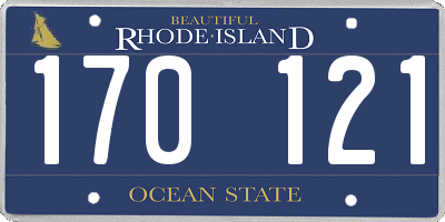 RI license plate 170121