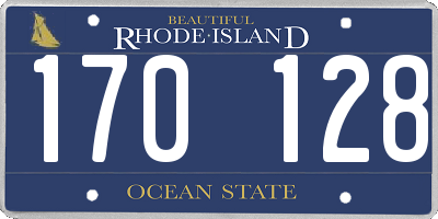 RI license plate 170128