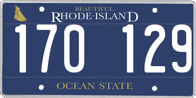 RI license plate 170129
