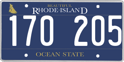 RI license plate 170205