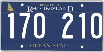 RI license plate 170210