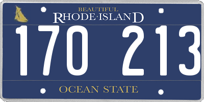 RI license plate 170213