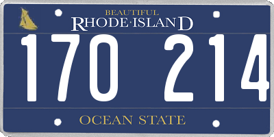 RI license plate 170214