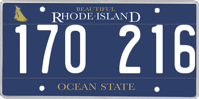 RI license plate 170216