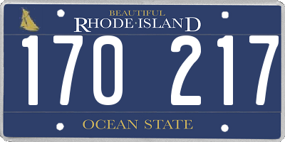 RI license plate 170217