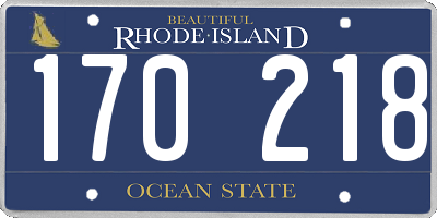 RI license plate 170218