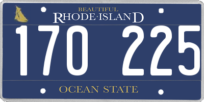 RI license plate 170225