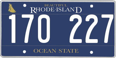 RI license plate 170227