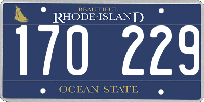 RI license plate 170229
