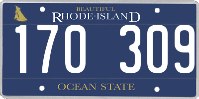 RI license plate 170309
