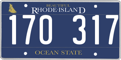 RI license plate 170317