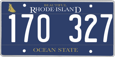 RI license plate 170327