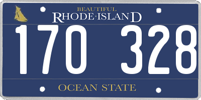 RI license plate 170328