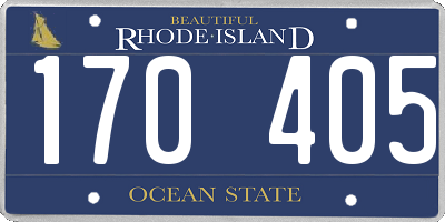 RI license plate 170405