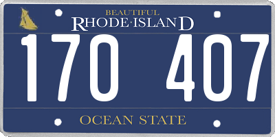 RI license plate 170407