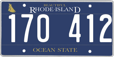 RI license plate 170412
