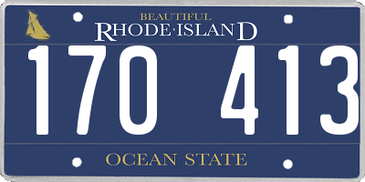 RI license plate 170413