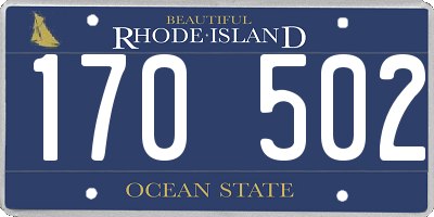 RI license plate 170502