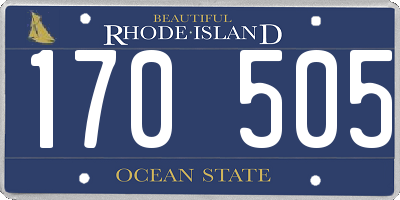 RI license plate 170505
