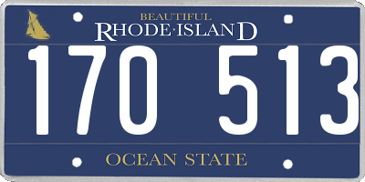 RI license plate 170513