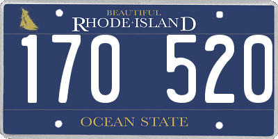 RI license plate 170520