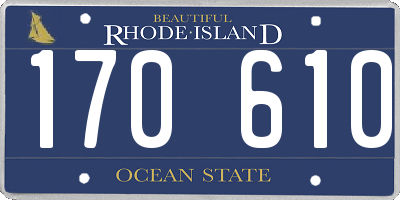 RI license plate 170610