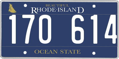 RI license plate 170614