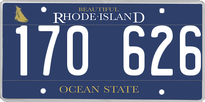 RI license plate 170626