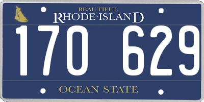 RI license plate 170629
