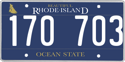 RI license plate 170703