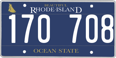 RI license plate 170708