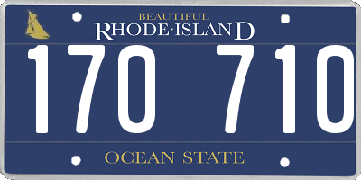 RI license plate 170710