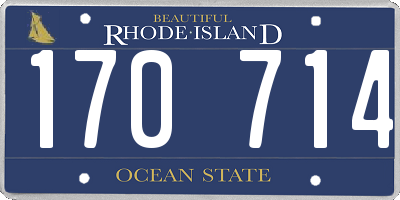 RI license plate 170714