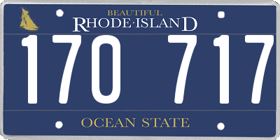 RI license plate 170717