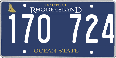 RI license plate 170724
