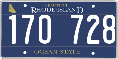 RI license plate 170728