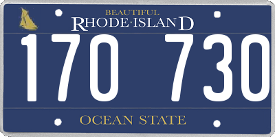 RI license plate 170730
