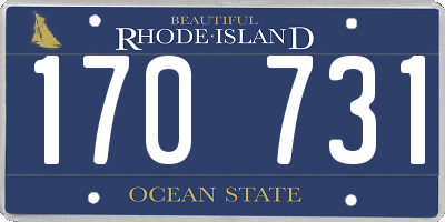 RI license plate 170731