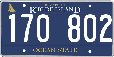 RI license plate 170802