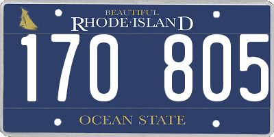 RI license plate 170805