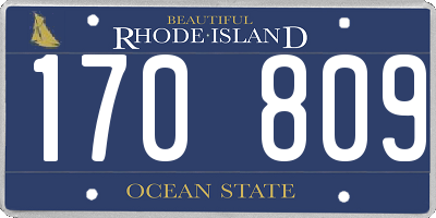 RI license plate 170809