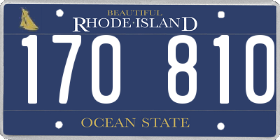 RI license plate 170810