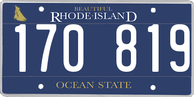 RI license plate 170819