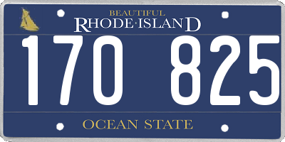 RI license plate 170825
