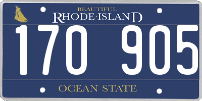 RI license plate 170905