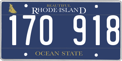 RI license plate 170918