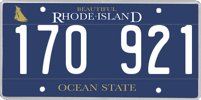 RI license plate 170921