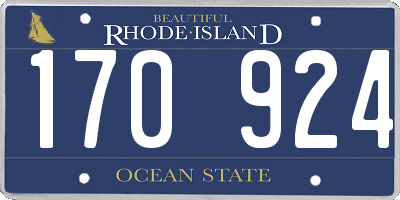 RI license plate 170924